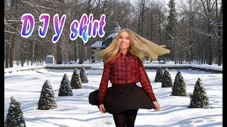 DIY как сшить юбку солнце за 30 минут ♥ Fashion skirt