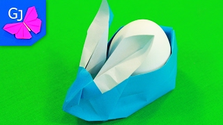 Оригами Пасхальный Кролик из бумаги