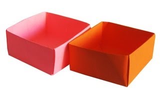 Коробочка оригами