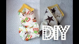 DIY Плед для новорожденного на выписку своими руками / Конверт с бантом на выписку