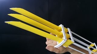 Как сделать когти Росомахи | бумага | X-men Wolverine
