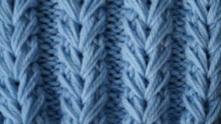 Узор "Колоски" / Knitting pattern "Spikelets"