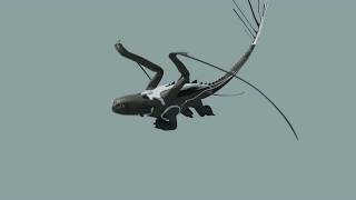Моя 3D анимация: Цикл полёта Беззубика