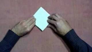 Оригами - Пилотка (будёновка)
