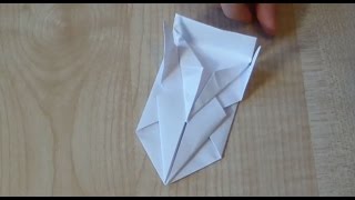 Как сделать оригами катер из бумаги. | DIY. How to make a paper powerboat or spaceship. Origami