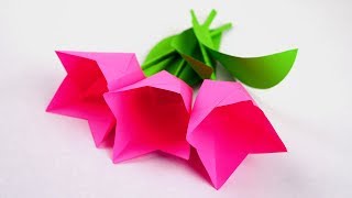Тюльпаны из бумаги своими руками | Цветы своими руками