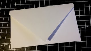 Как сделать конверт из бумаги А4 для денег своими руками без клея видео.