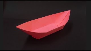 Как сделать лодку из бумаги. Оригами лодка из бумаги. Origami boat