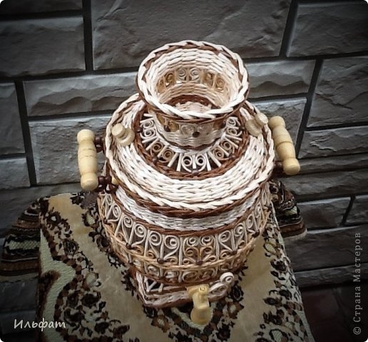 Торсион-папье или папье-вабоско из газет. Самые красивые работы в сети (69) (516x480, 167Kb)