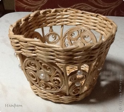 Торсион-папье или папье-вабоско из газет. Самые красивые работы в сети (89) (520x467, 130Kb)