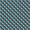 Цветные геометрический узор с голубыми форм поперечных | Векторный клипарт