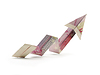 Оригами стрелка пятьсот банкноты | Фото