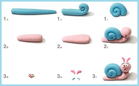 как лепить из пластилина