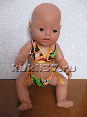 купальник для куклы BabyBorn