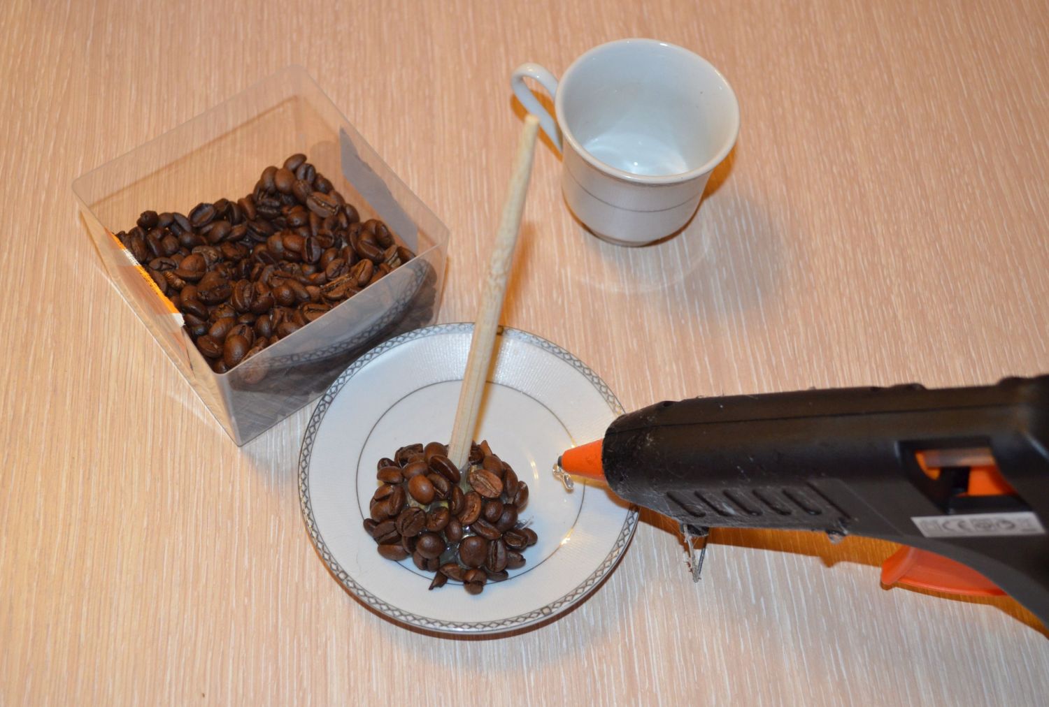 Изготовление поделок из кофе