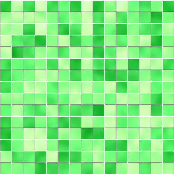 Бесшовные зеленые плитки текстуры — стоковое фото