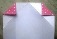 Оригами схемы - схема рубашки оригами