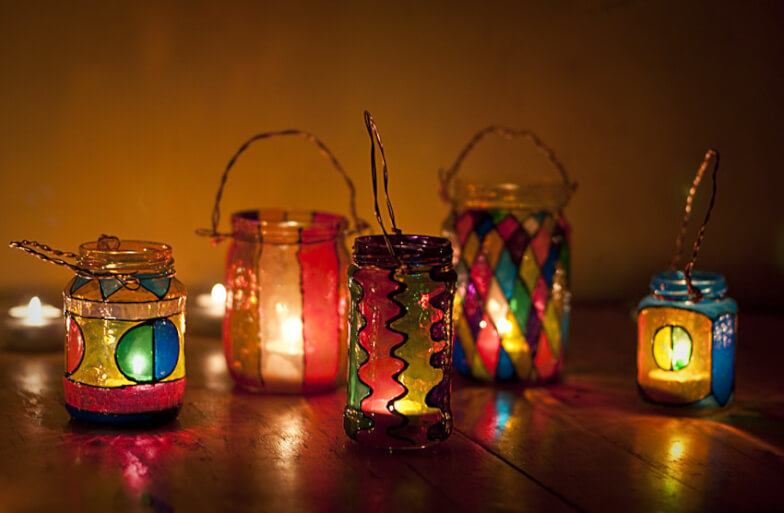 Краски - Витраж