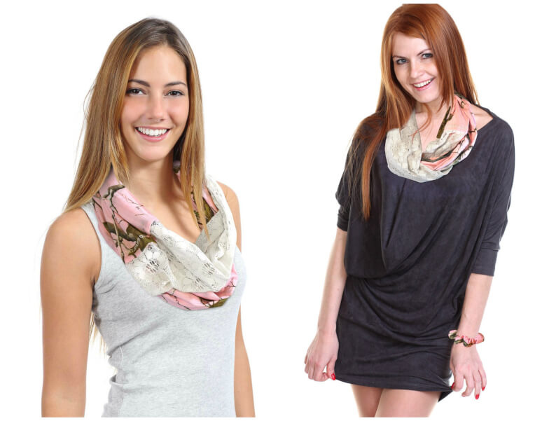 С чем носят снуд - Платье