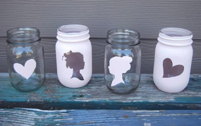 Краски - Использование трафаретов